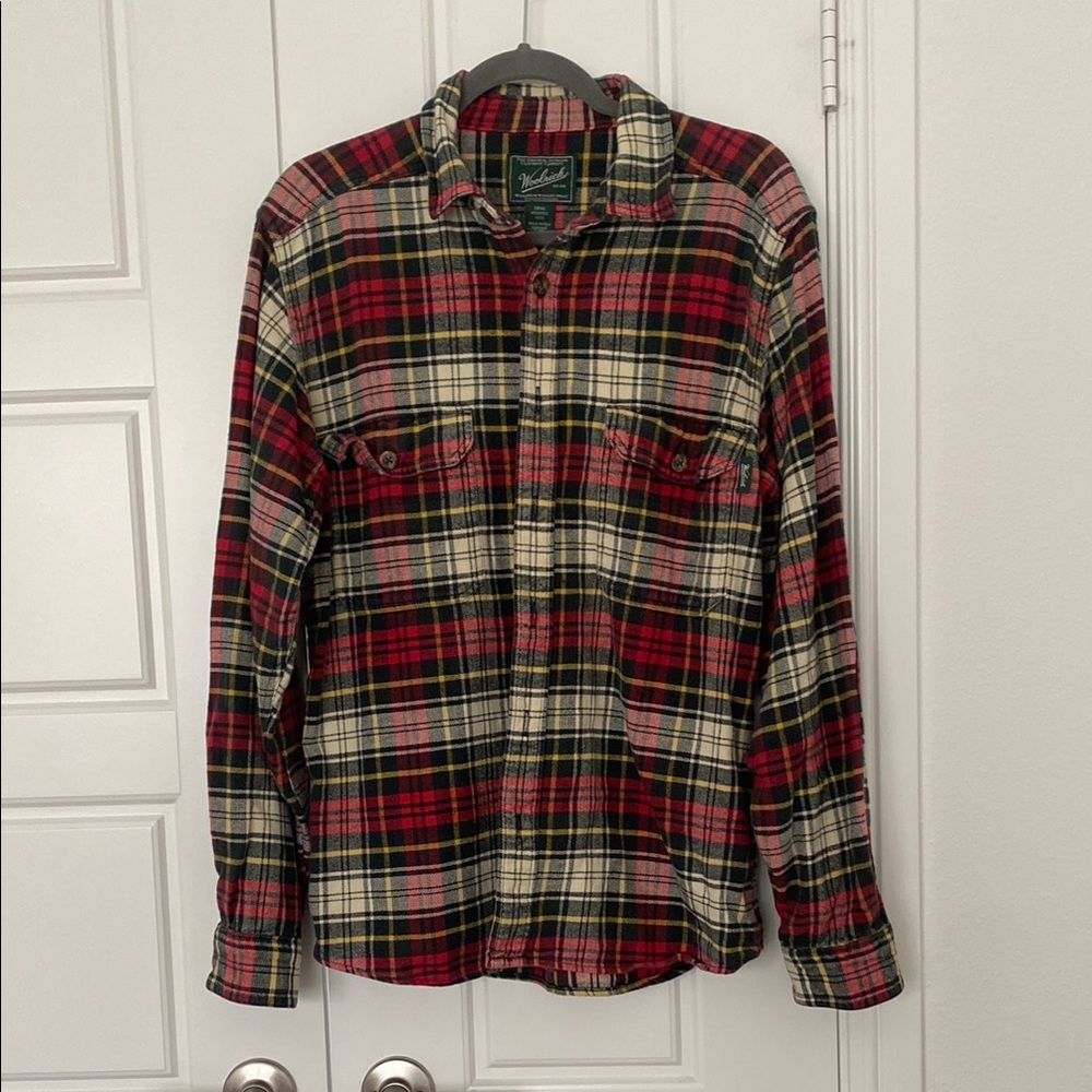 Woolrich Red and Green Flannel